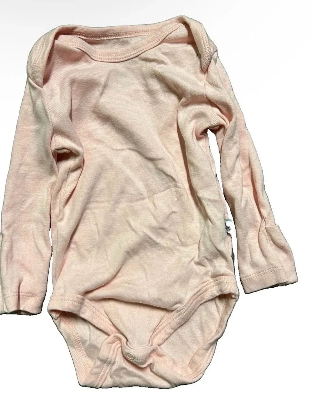 Baby Girl Long Sleeve Cotton Bodysuits Sweatshirt Size 0-3 Months
